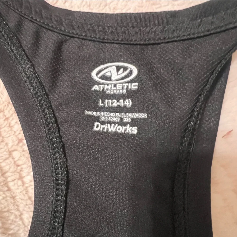 Athletic Works Women's Tank Tops - White, Blue, Aqua, Black, Green - Picture 9 of 11